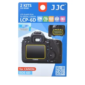 محافظ صفحه نمایش دوربین جی جی سی مدل LCP-6D مناسب برای دوربین کانن EOS 6D مجموعه 4 عددی