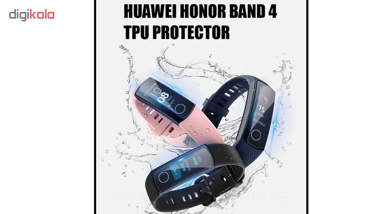 محافظ صفحه نمایش لایونکس مدل FSP مناسب برای مچ بند هوشمند آنر Band 4