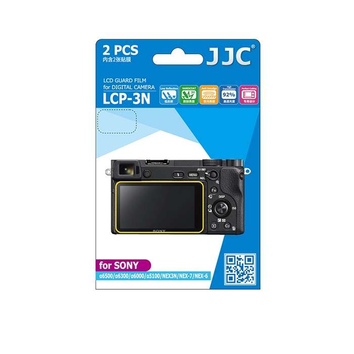محافظ صفحه نمایش دوربین جی جی سی مدل LCP-3N مناسب برای دوربین سونی A6600 بسته 2 عددی محافظ صفحه نمایش دوربین جی جی سی مدل LCP-3N مناسب برای دوربین سونی A6600 بسته 2 عددی