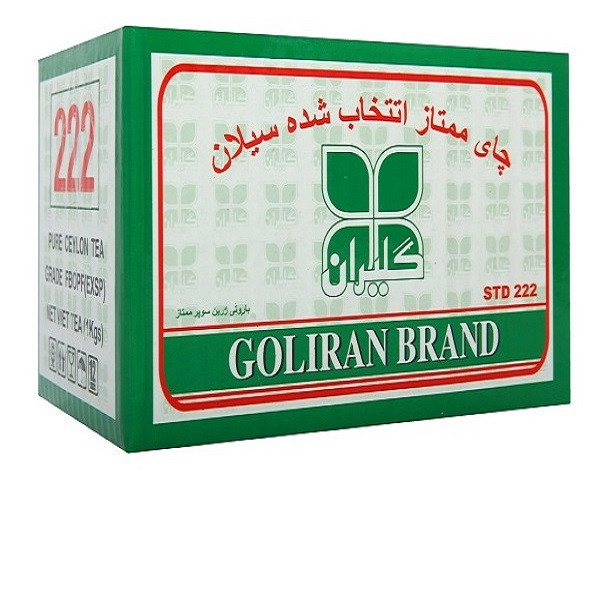 چای سیاه گلیران چهارفصل مقدار 1000 گرم 