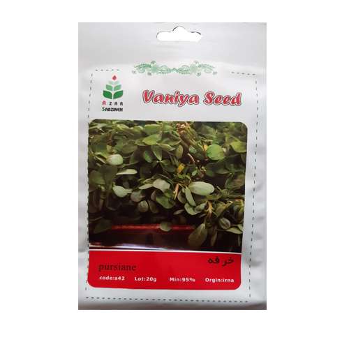 بذر خرفه آذر سبزینه مدل S42