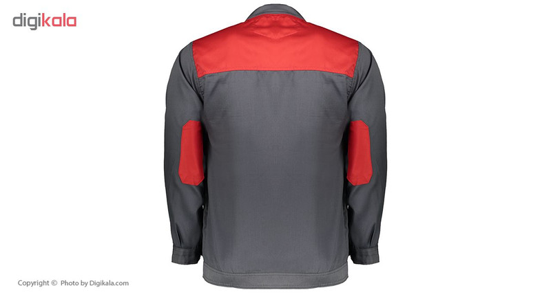 لباس کار مدل SA3 رنگ طوسی قرمز