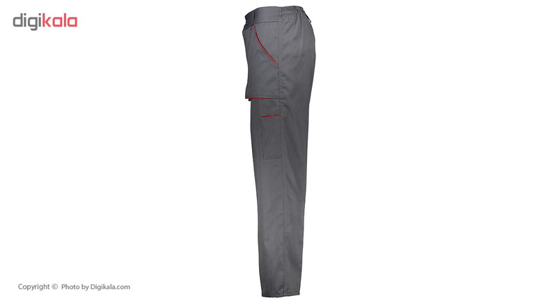 لباس کار مدل SA3 رنگ طوسی قرمز