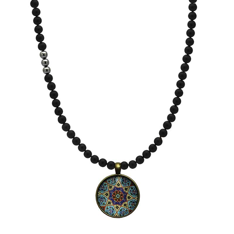 گردنبند مردانه نازنین مدل CC-ZE-353