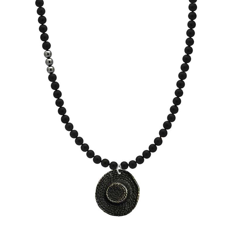 گردنبند مردانه نازنین مدل CC-ZE-372