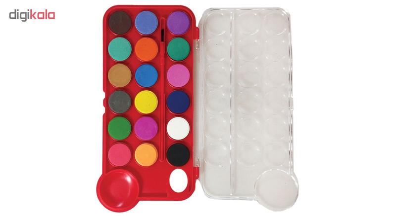 آبرنگ 18 رنگ پییرسز طرح Alley کد 511720