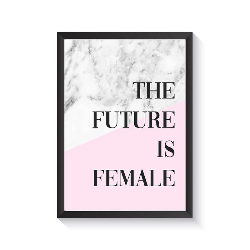 تابلو وینا مدل The Future Is Female 01