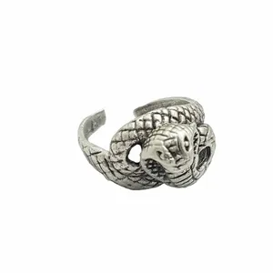 انگشتر مردانه طرح مار کد ES141