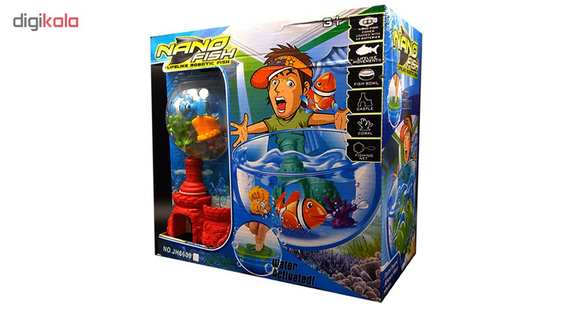 ربات ماهی مدل nano fish