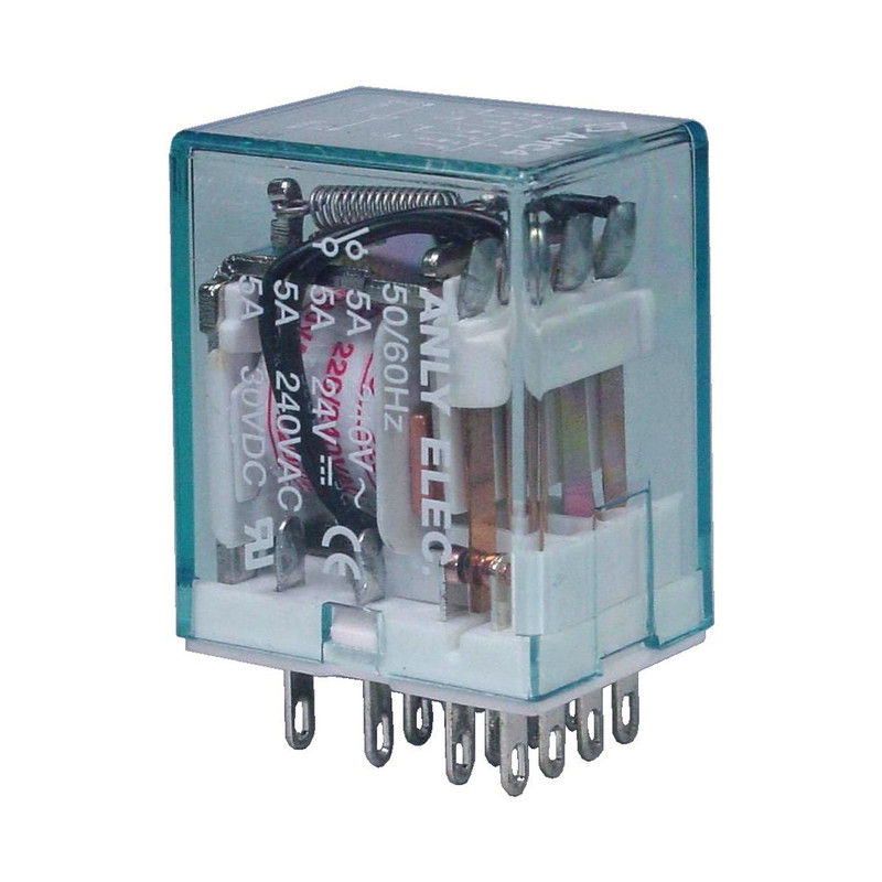 رله چراغ دار 14 پایه آنلی مدل 24-AHC4N