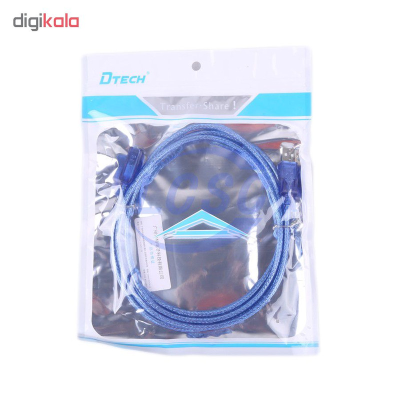 کابل افزایش طول USB2.0 دیتک مدل CU0065 طول 1.8 متر