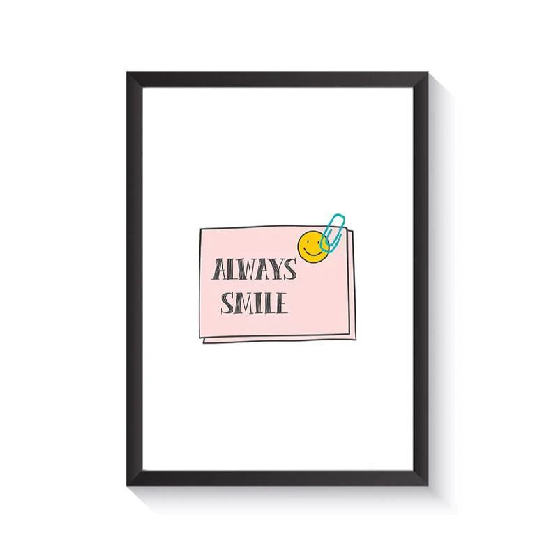 تابلو وینا مدل Always Smile