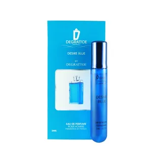 عطر جیبی مردانه دگراتو مدل Desire Blue حجم 24 میلی لیتر