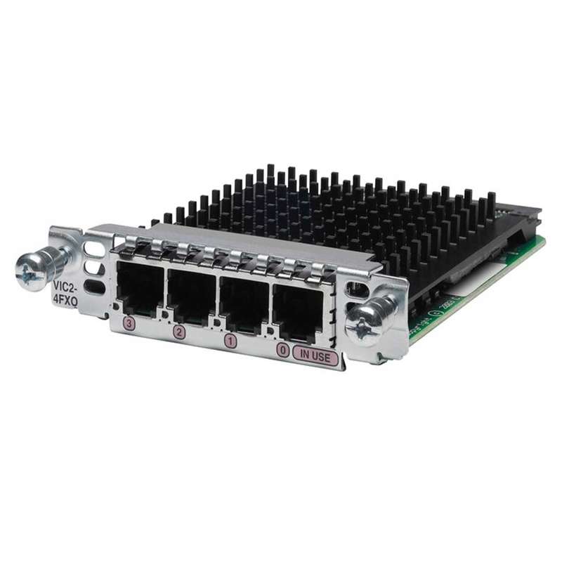 ماژول شبکه سیسکو مدل VIC2-4FXO ماژول شبکه سیسکو مدل VIC2-4FXO