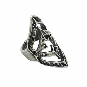انگشتر مردانه طرح سپر کد ES153