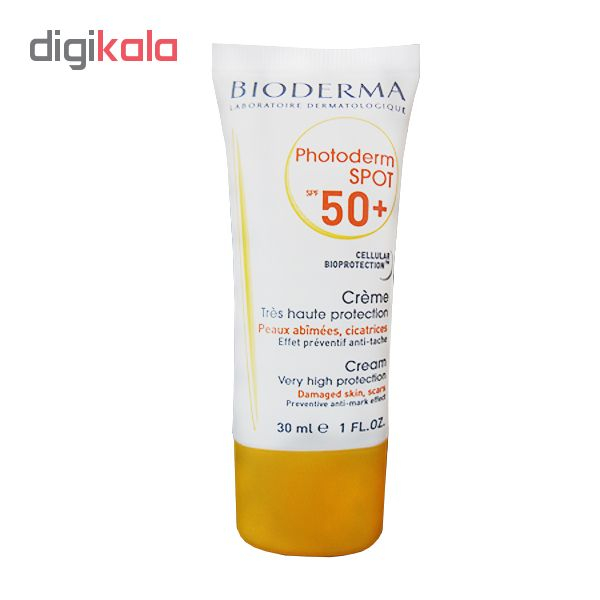 کرم ضد آفتاب بایودرما سری Photoderm مدل Spot حجم 30 میلی لیتر