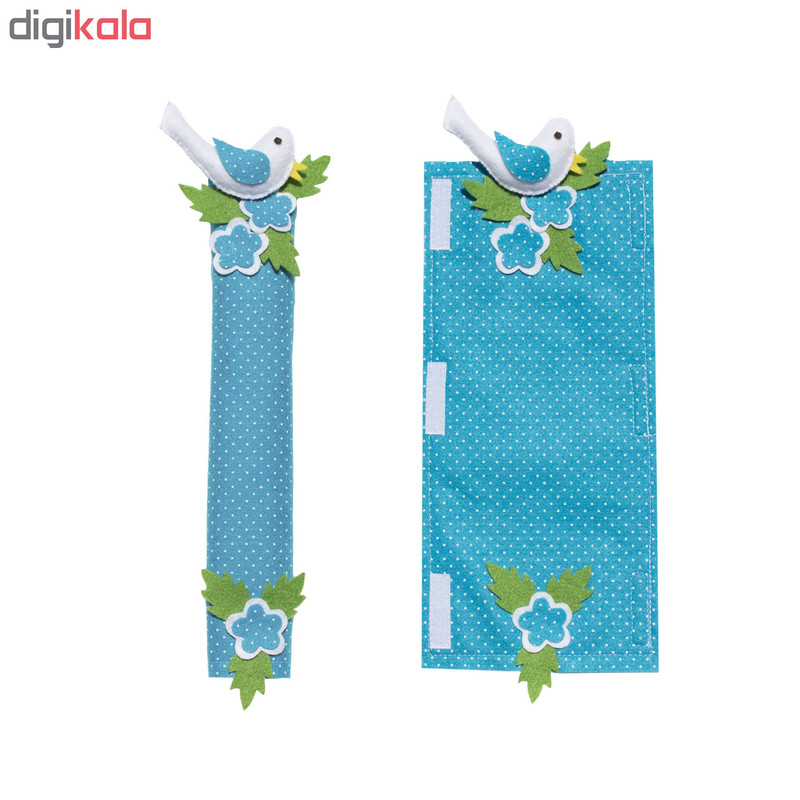 دستگیره یخچال طرح پرنده کد D-P00 بسته 2 عددی