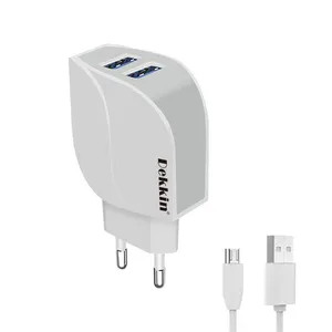 شارژر دیواری دکین مدل DK-222 به همراه کابل تبدیل microUSB