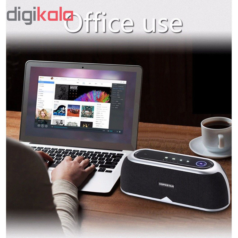 اسپیکر بلوتوثی قابل حمل هوپ استار مدل A4 3