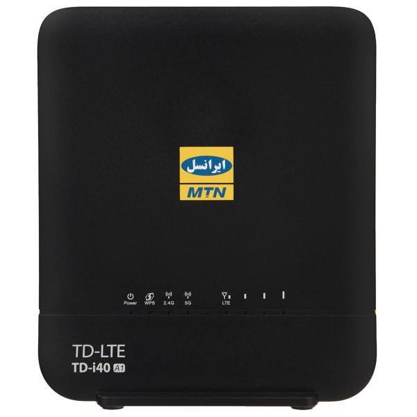 مودم TD-LTE ایرانسل مدل TD-i40 A1 به همراه 24 گیگابایت اینترنت 3 ماهه