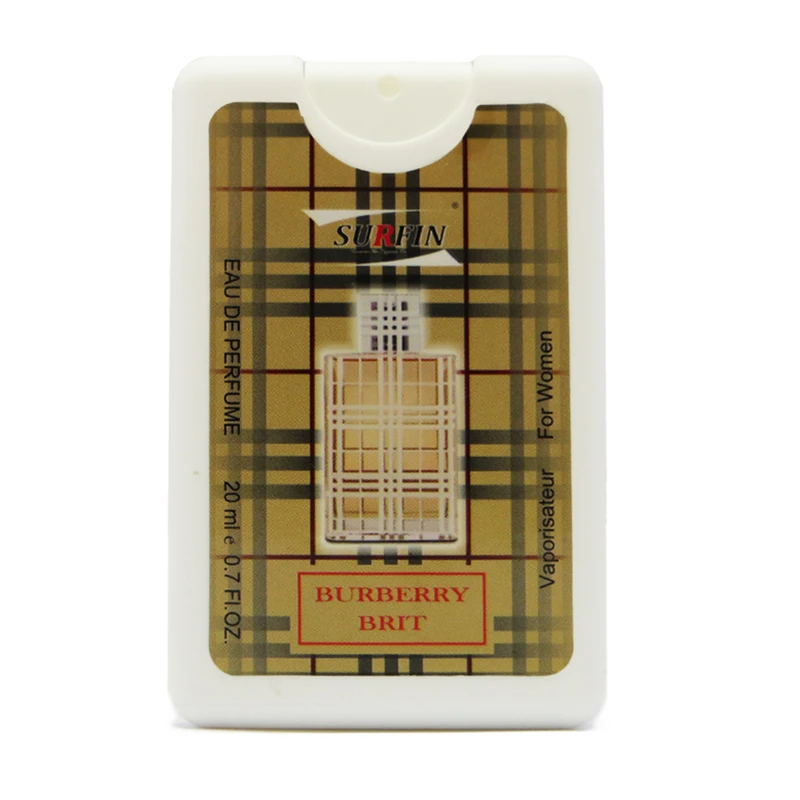 عطر جیبی زنانه سورفین مدل Burberry Brit حجم 20 میلی لیتر