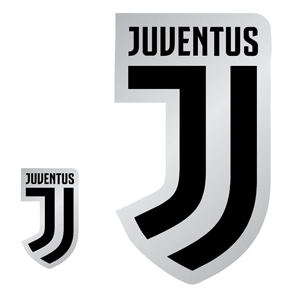 استیکر لپ تاپ طرح juventus کد 02 مجموعه 2عددی