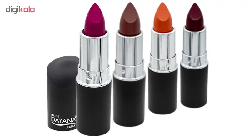 رژ لب جامد دایانا کد 11 مجموعه 4 عددی