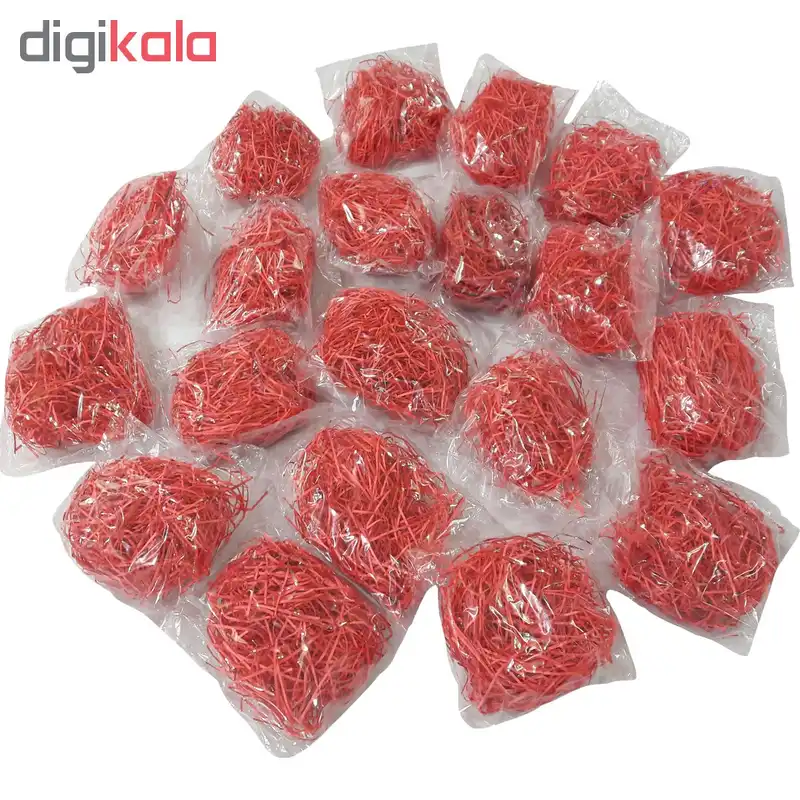 پوشال تزیینی کادو مدل PK P20 بسته 20 عددی