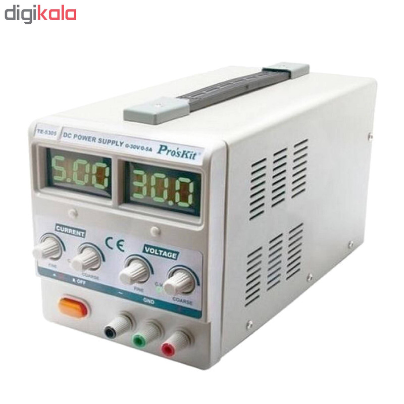 منبع تغذیه آزمایشگاهی 30ولت 5آمپر پروسکیت مدل 5305B