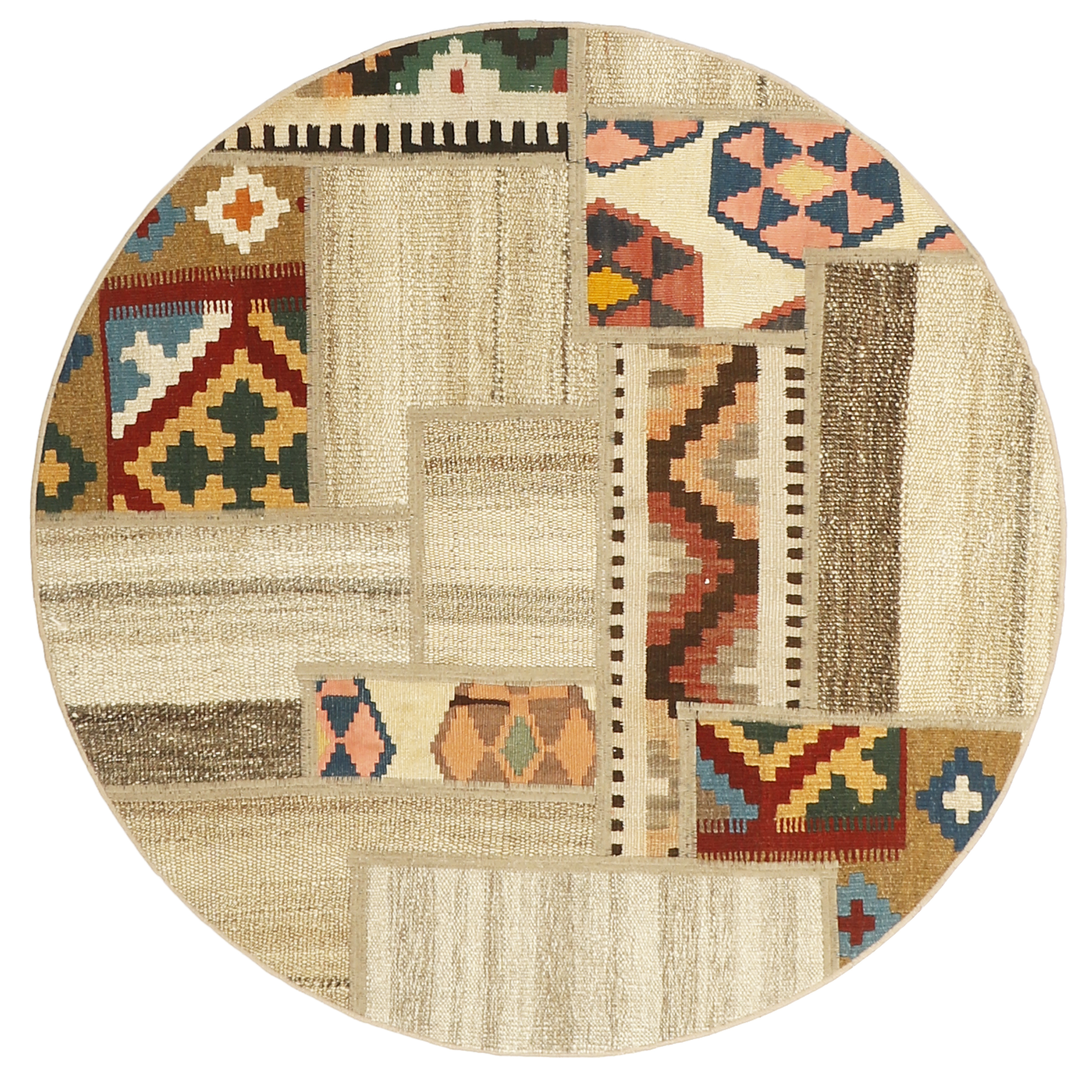 کلاژ گلیم دستبافت یک متری کد 486885