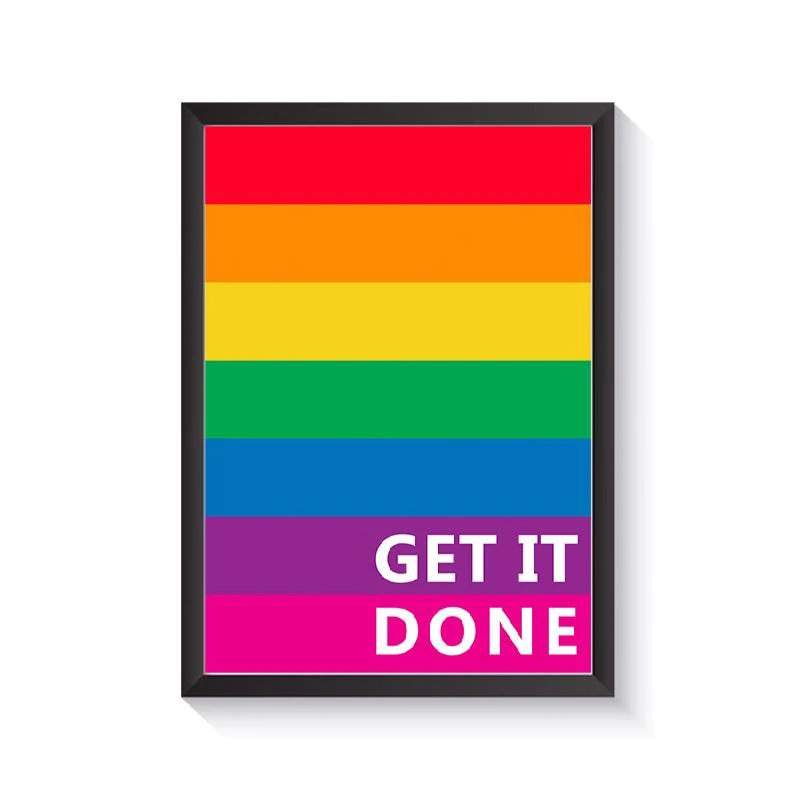 تابلو وینا مدل 01 Get It Done