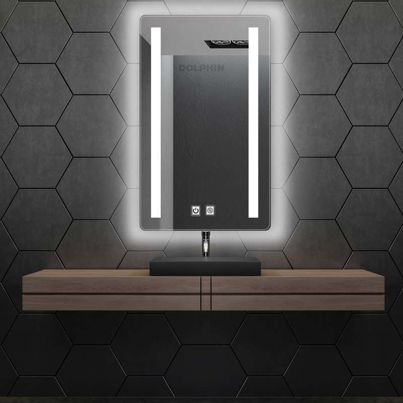 آینه سرویس بهداشتی  دلفین مدل ضدبخار TCH-HT-7050-R