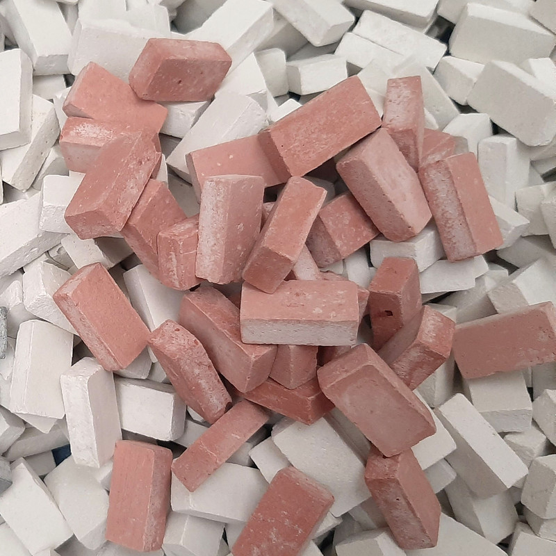 ساختنی مدل آجر مینیاتوری کد Cube 400 بسته 400 عددی