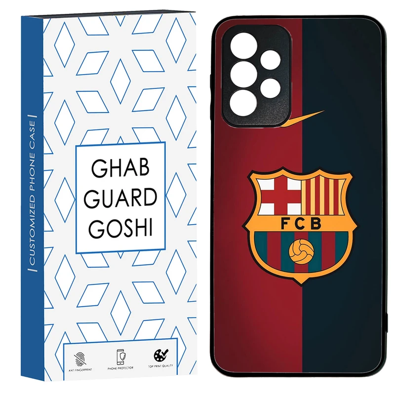 کاور قاب گارد گوشی طرح تیم بارسلونا کد TPU-090 مناسب برای گوشی موبایل سامسونگ Galaxy A73