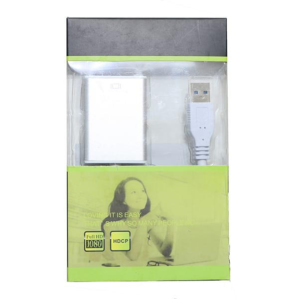 مبدل USB3.0 به HDMI مدل silver