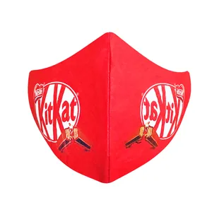 ماسک پارچه‌ای مدل شکلات کد X-008