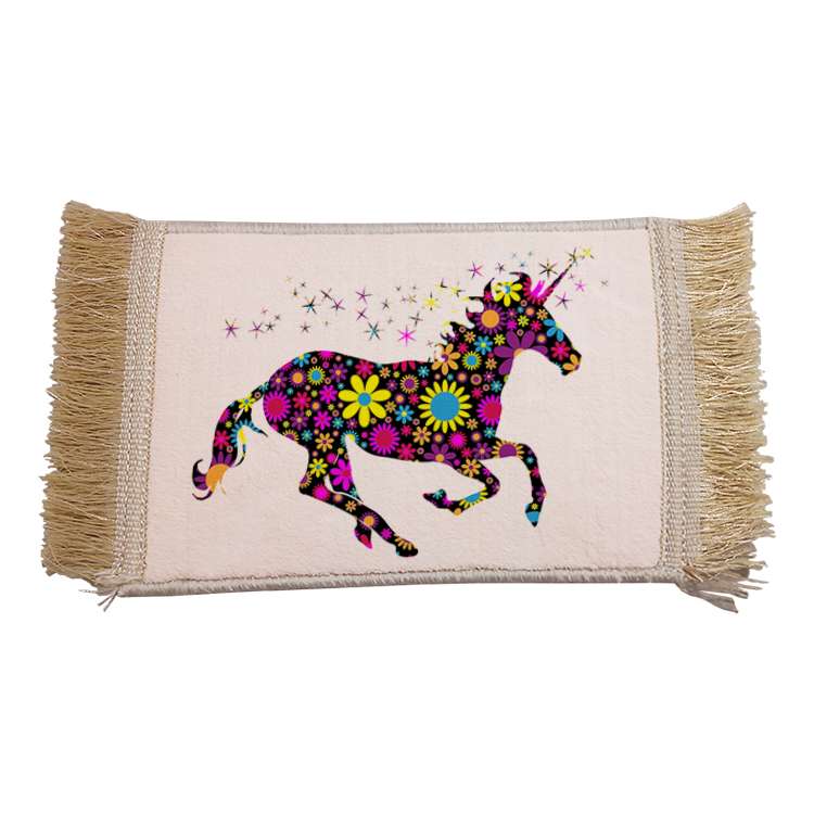 فرش ماشینی دیوارکوب مدل یونیکورن کد 8