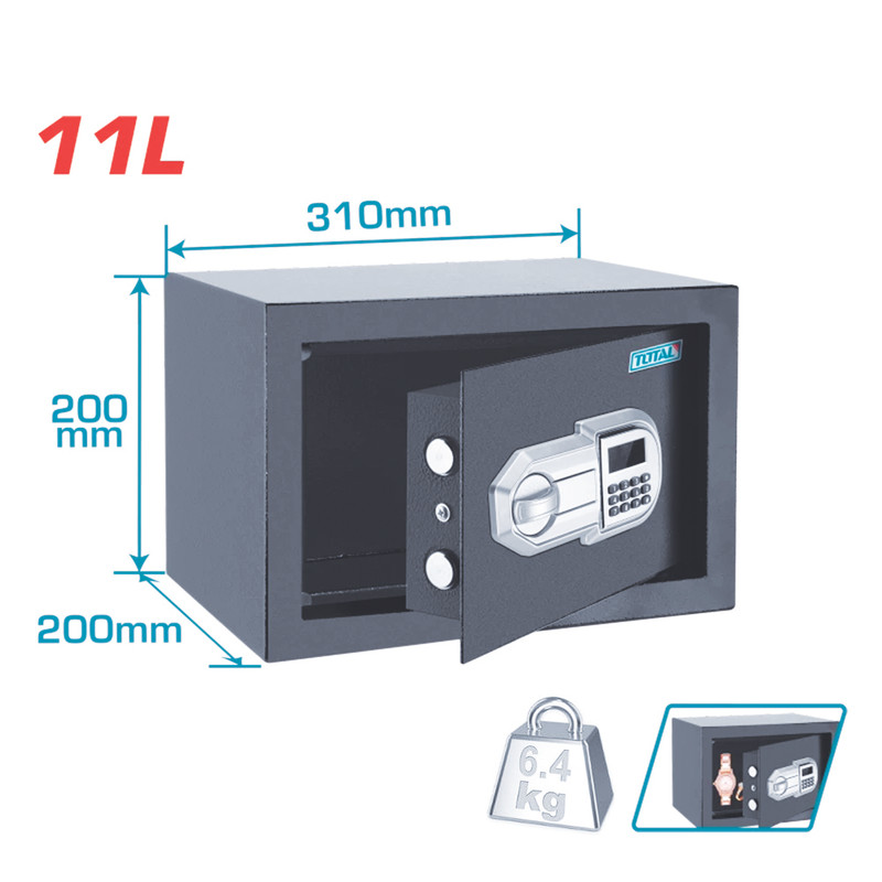 صندوق الکترونیکی توتال مدل TESF2001