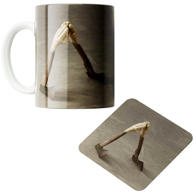 ماگ مدل تبر کد 163 به همراه زیرلیوانی