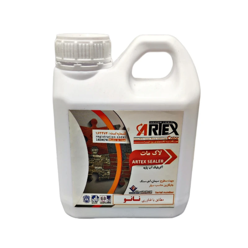 لاک اکریلیک مات آرتکس مدل rc74 حجم یک لیتر