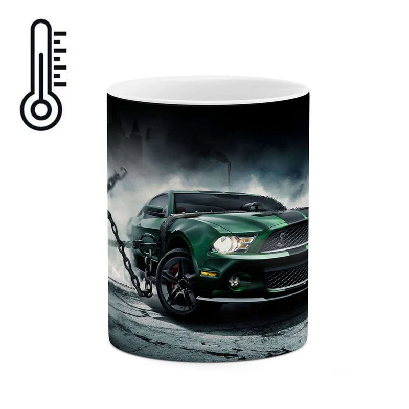 ماگ حرارتی کاکتی مدل ماشین فورد موستانگ کد mgh11562