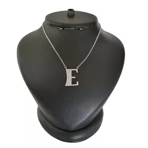گردنبند نقره زنانه لیردا مدل E حرف 1080 mt