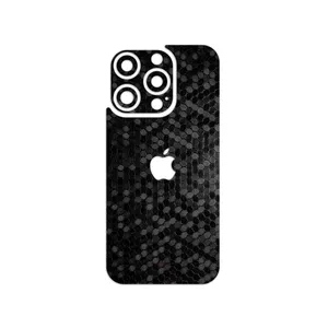 MAHOOT Honey-Comb-Circle Cover Sticker for Apple iPhone 15 Pro