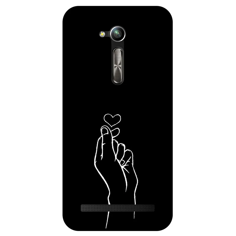 کاور مگافون طرح قلب مدل 7769 مناسب برای گوشی موبایل ایسوس Zenfone Go / ZB452KG   