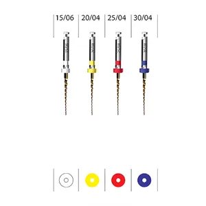 فایل روتاری اطفال اینسیدنتال مدل Pedo Gold 25/04 بسته 3 عددی