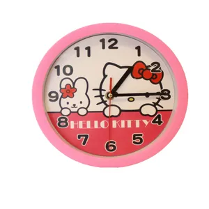 ساعت دیواری کودک مدل کیتی کد 101