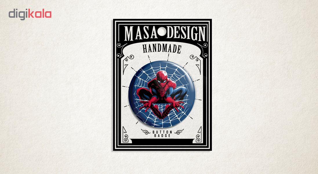 پیکسل ماسا دیزاین طرح استیکر مرد عنکبوتی کد ASG25