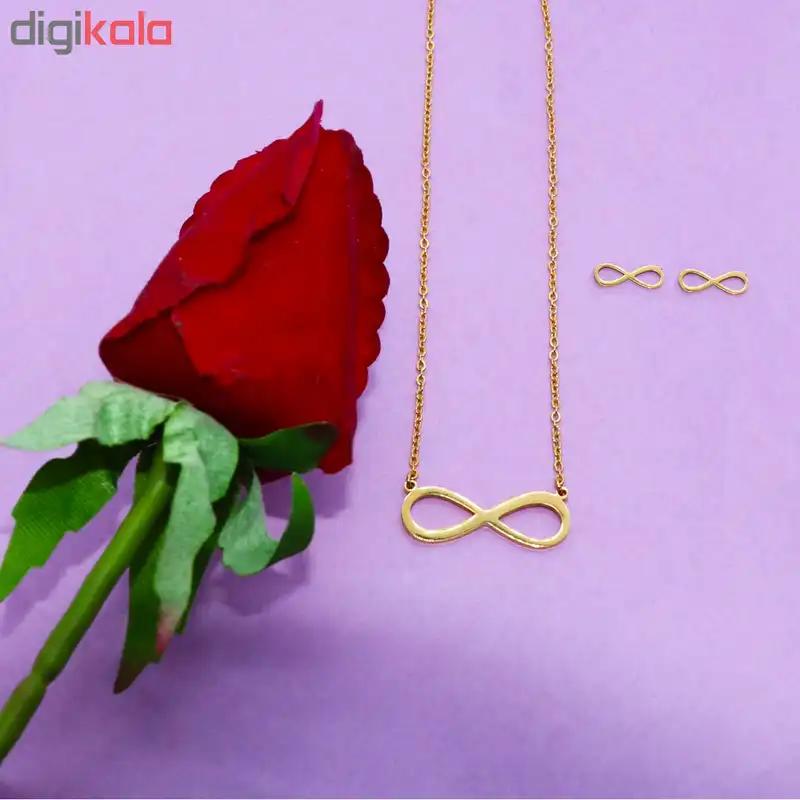 نیم ست زنانه طرح بی نهایت