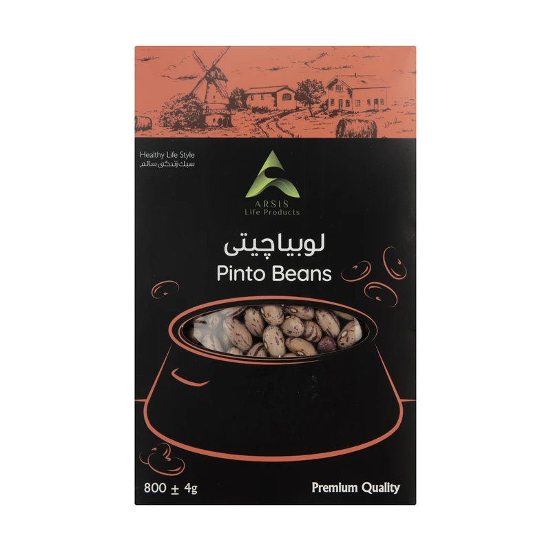 لوبیا چیتی آرسیس وزن 800 گرم