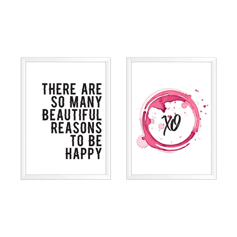 تابلو وینا مدل 001 Many Reasons مجموعه 3 عددی